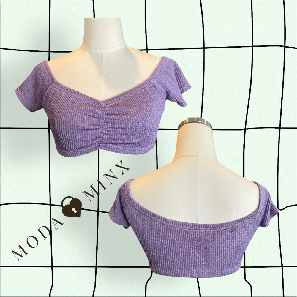 Moda Minx Off-Shoulder Crop Top